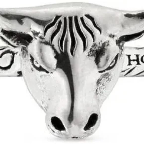 Gucci Anger Forest 925 Silver Bull Ring 6 - Picture 2 of 10